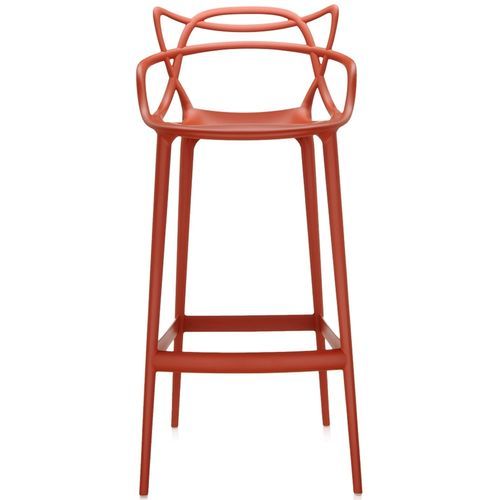 Moderner Barstuhl - MASTERS - Kartell - für Außenbereich / für den Innenraum / Thermoplast