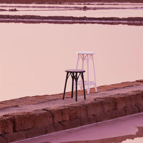 Moderner Hocker - A.I - Kartell - Polycarbonat / Gestell aus Kunststoff / von Philippe Starck