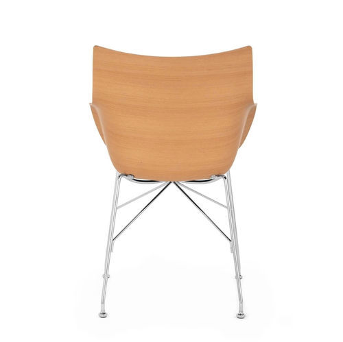 Moderner Stuhl - Q/WOOD - Kartell - für den Innenraum / Esche / Buche