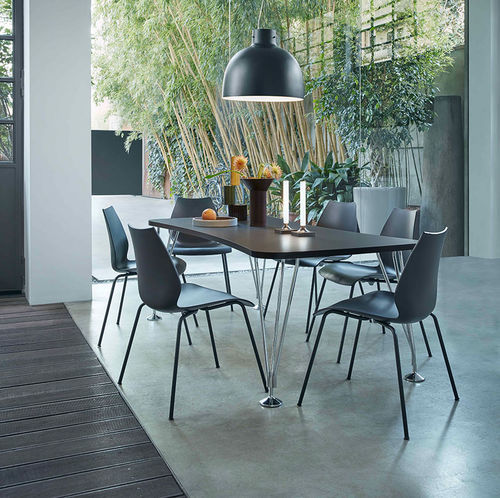 Moderner Stuhl - MAUI - Kartell - für den Innenraum / Stoff / Polypropylen