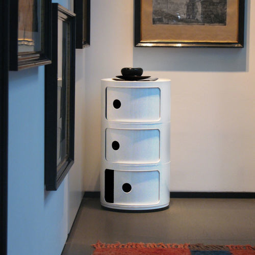 Boden-Ablagemöbel - COMPONIBILI - Kartell - modern / grau / orange