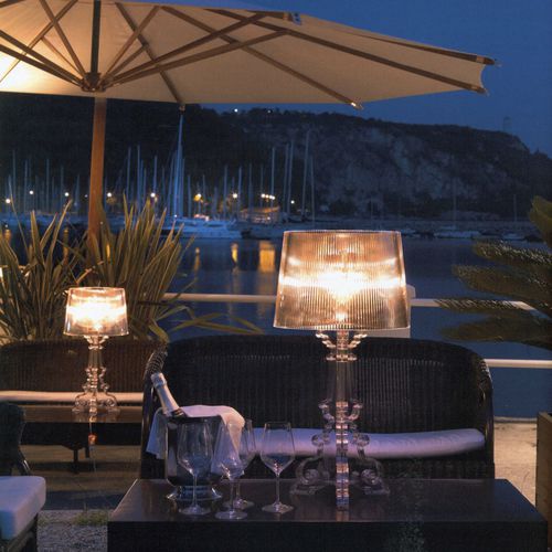 Tischlampe - BOURGIE - Kartell - Polycarbonat / Barock / schnurlos