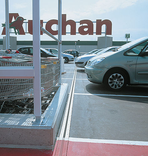 Aluminium-Dehnungsfuge - DILAT® 40/60 - dani alu - für Dachterrassen / befahrbar
