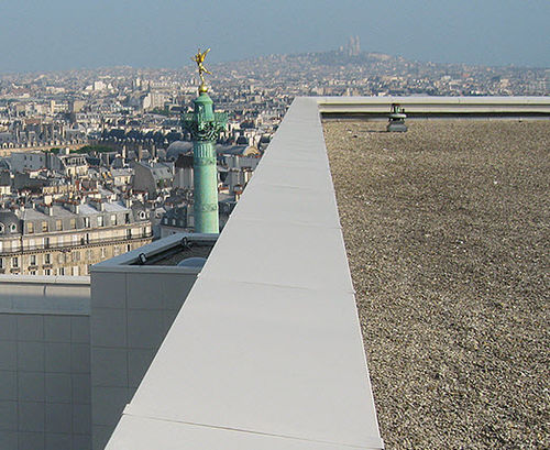 Abdeckplatte für Dachterrasse - COUVERNET®  - dani alu