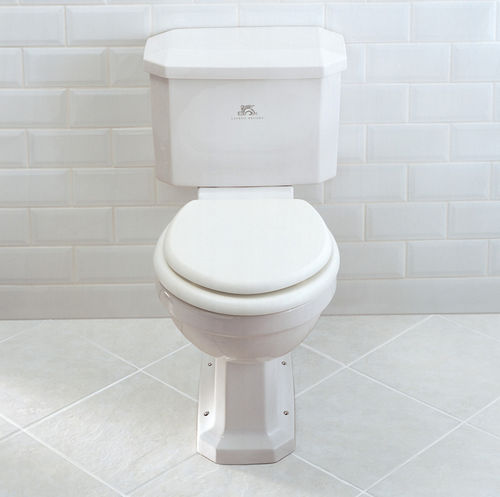 Freistehendes WC - LB 7207 - LEFROY BROOKS - Keramik / mit sichtbarem Spülkasten / oval