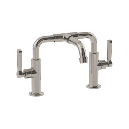 Zweigriffmischer für Waschtisch - TL 900 series - LEFROY BROOKS - Aufsatz / wandmontiert / Nickel