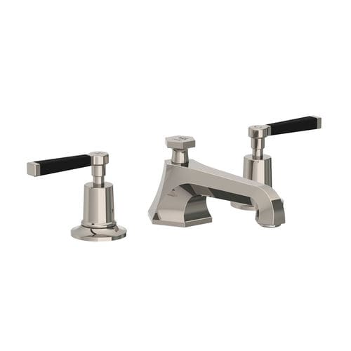 Zweigriffmischer für Waschtisch - MB 12 series - LEFROY BROOKS - Aufsatz / wandmontiert / Nickel