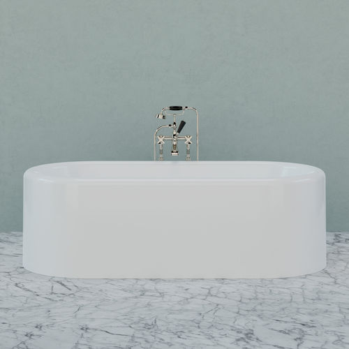 Ovale Badewanne - LB 8642 - LEFROY BROOKS - freistehend / Verbundwerkstoff / modern