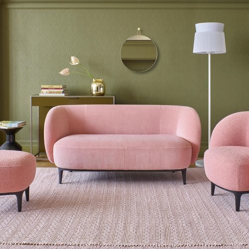 Modernes Sofa - SOUFFLOT - Ligne Roset - Stoff / Leder / mit Armlehnen