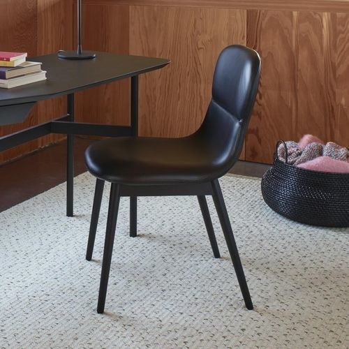 Moderner Stuhl - SILVIO / SILVIA - Ligne Roset - für den Innenraum / Leder / Stoff