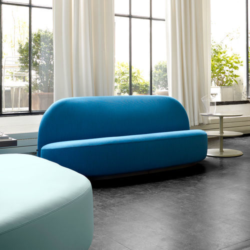 Sofa / originelles Design - ELYSEE - Ligne Roset - Stoff / Leder / Polyurethan