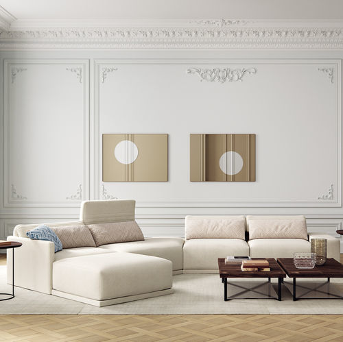 Modulsofa - GRAND  - Ligne Roset - Eck / modern / Stoff