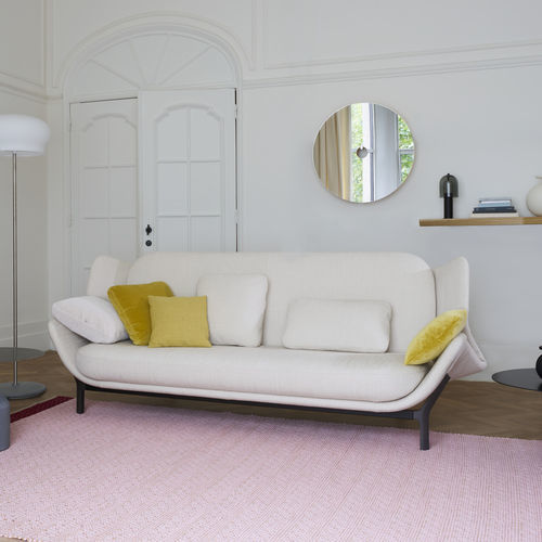 Bettsofa - CLAM - Ligne Roset - modern / Stoff / weiß