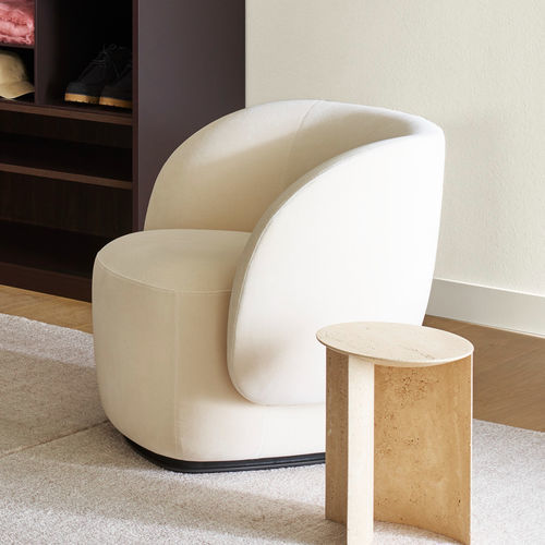 Design-Sessel - SOUFFLOT - Ligne Roset - Stoff / Leder / Polyurethanschaum