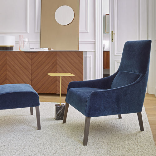 Moderner Sessel - LONG ISLAND - Ligne Roset - Stoff / Polyurethanschaum / Metall