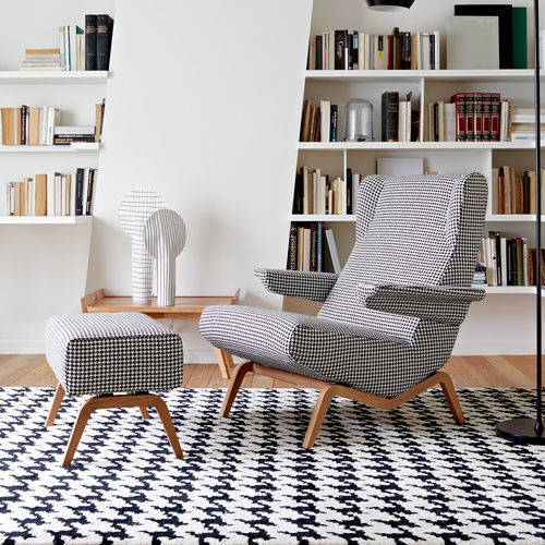 Design-Sessel - ARCHI - Ligne Roset - Polyurethanschaum / Stoff / ABS