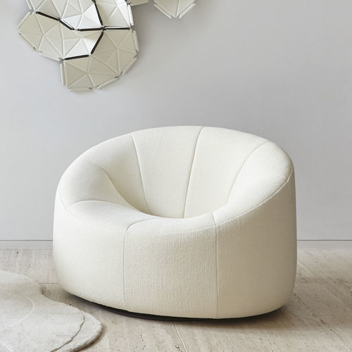 Design-Sessel - PUMPKIN - Ligne Roset - Leder / Polyurethanschaum / Stoff