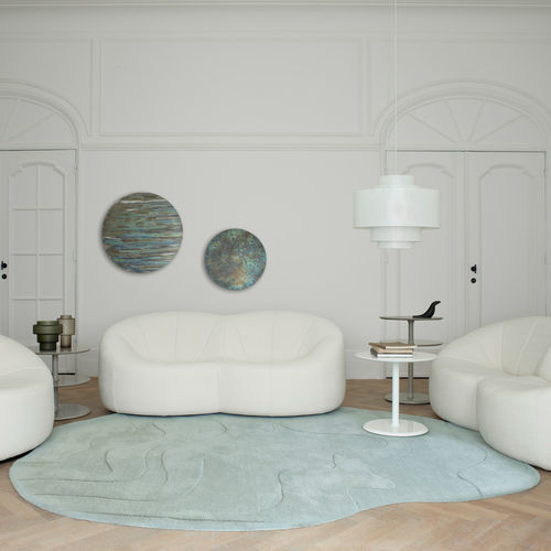Moderner Teppich - GAVRINIS 3 - Ligne Roset - Motiv / Wolle / Kieselstein