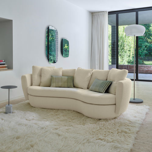 Moderner Teppich - CHALI - Ligne Roset - einfarbig / Wolle / rechteckig