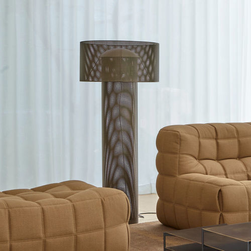 Stehleuchte - ASOLA - Ligne Roset - Stahl / Stahlblech / PVC