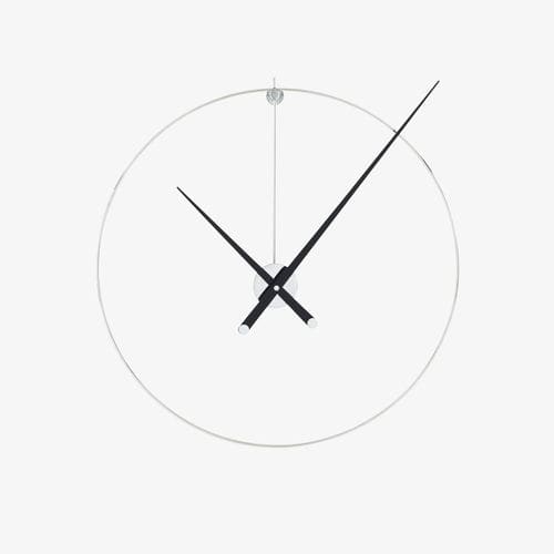 Moderne Uhr - PIK - Ligne Roset - wandmontiert / Analog / Nussbaum