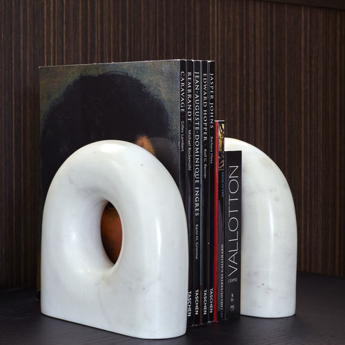 Marmor-Buchstütze - TORE - Ligne Roset