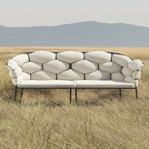 Sofa / originelles Design - SERPENTINE - Ligne Roset - für Terrasse / für Garten / Stoff
