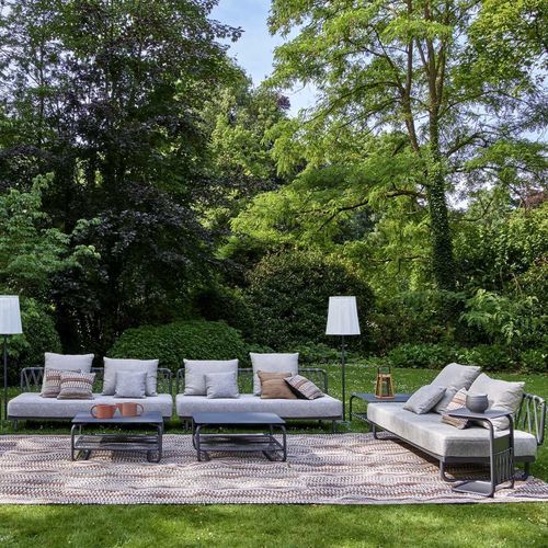 Modernes Sofa - VALMER - Ligne Roset - für Außenbereich / abperlendes Gewebe / Polypropylen