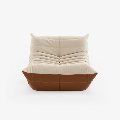Moderner Kaminsessel - TOGO BOSS - Ligne Roset - Leder / Schaumstoff / Polyurethanschaum