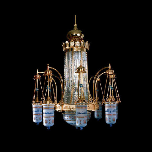 Klassischer Kronleuchter - MEDINA OLD MOSQUE 41201-20 - J. & L. LOBMEYR - Kristall / Messing / mit Glühlampe