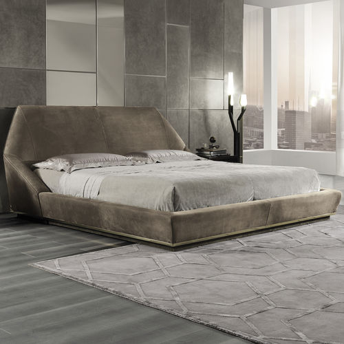 Doppelbett - YUME  - LONGHI S.p.a. - modern / Polster / Kopfteil