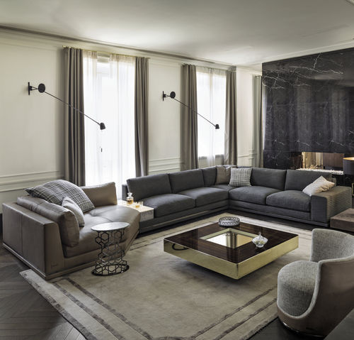 Modulsofa - COHEN  - LONGHI S.p.a. - Eck / modern / Stoff