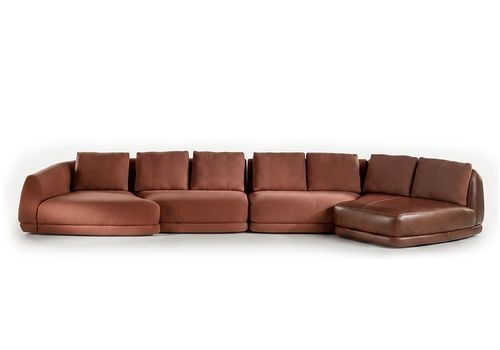 Modernes Sofa - Blake - LONGHI S.p.a. - Polyurethanschaum / Federn / PVC