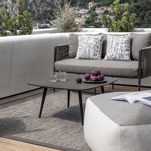 Moderner Beistelltisch - URBAN SMALL - LONGHI S.p.a. - Aluminium / HPL / Gestell aus Aluminium