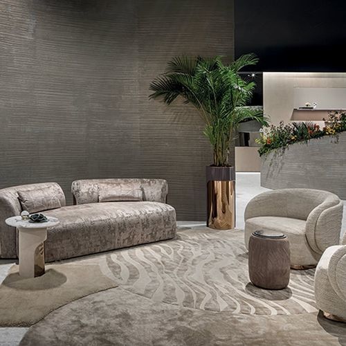 Moderner Teppich - ECLIPSE - LONGHI S.p.a. - Motiv / Wolle / Seide