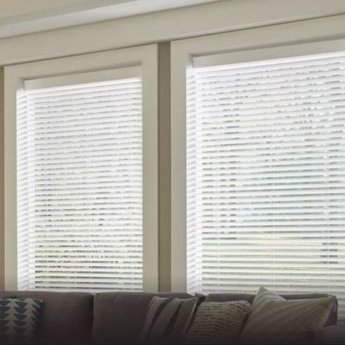 Jalousie für Fenster - SIVOIA QS TRIATHLON  - LUTRON ELECTRONICS - Stoff / für Gewerbegebrauch / motorisiert
