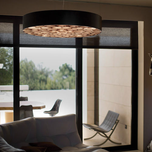 Hängelampe - SPIRO - Lzf-Lamps - Holz / Acryl / modern