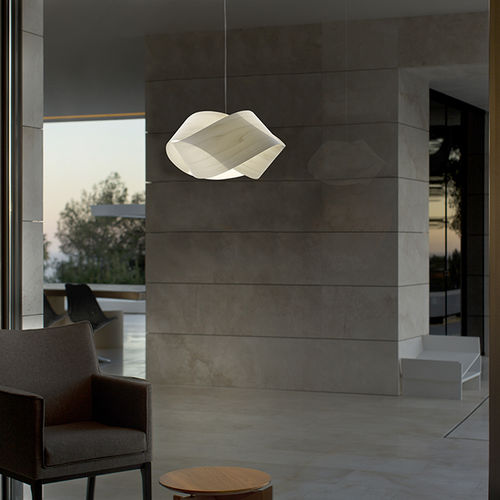 Hängelampe - NUT - Lzf-Lamps - Holz / originelles Design / mit Kabel