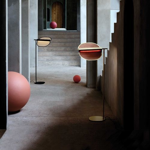 Stehleuchte - OMMA - Lzf-Lamps - Buche / Holzfurnier / modern