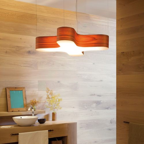 Hängelampe - X-CLUB - Lzf-Lamps - Holz / modern / schnurlos