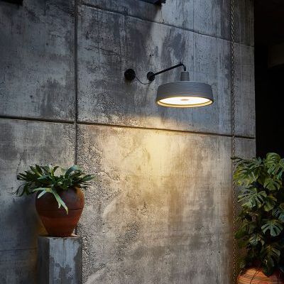 Moderne Wandleuchte - SOHO - Marset Iluminacion - für Außenbereich / Metall / Polyethylen