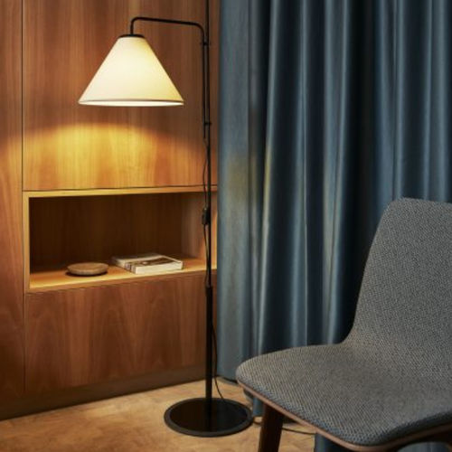 Stehleuchte - FUNICULÍ - Marset Iluminacion - Eisen / Polyester / modern
