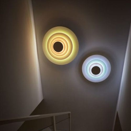Moderne Wandleuchte - CONCENTRIC - Marset Iluminacion - für den Innenraum / Metall / rund