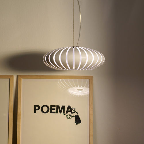 Hängelampe - MARANGA - Marset Iluminacion - aus verchromtem Metall / Polycarbonat / modern