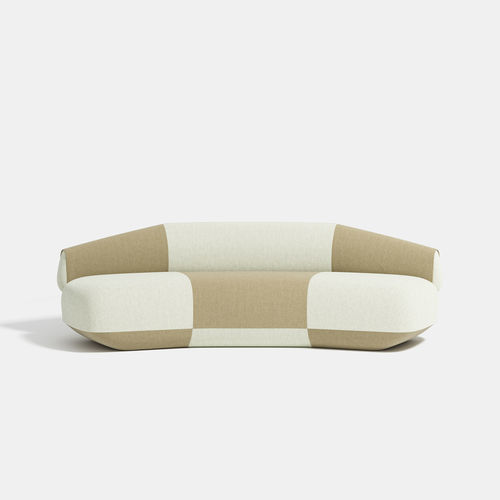 Modulsofa - HUG - Meritalia - modern / Stoff / mit Armlehnen