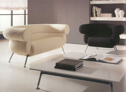 Moderner Sessel - GIACOMINO - Meritalia - Stoff