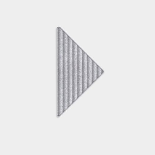 PET-Raumteiler - QuiltForms  27" Triangle - MIO - Recyclingkunststoff / für Gewerbegebrauch / für den Innenraum