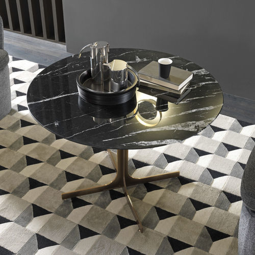 Moderner Tisch - JANUS LOUNGE - MisuraEmme SpA - Holz / Glas / Marmor