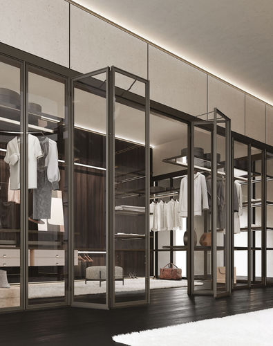 Begehbarer Kleiderschrank / Modul - PALO ALTO FREE - MisuraEmme SpA - wandmontiert / modern / Holz