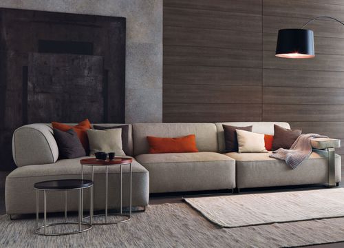 Modulsofa - CANNES - MisuraEmme SpA - Eck / modern / Stoff